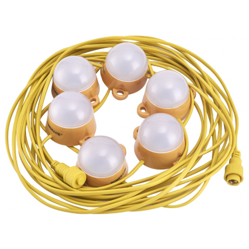 LED FESTOON KIT 110V 6-WAY 12M IP44 COMPLETE