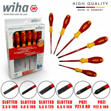 Wiha 36455 Vde Screwdriver Set 6 Piece