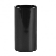 25mm PVC Coupler Black