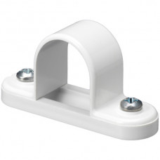 20mm PVC Spacer Bar Saddle White