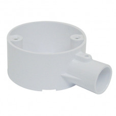 1-Way Terminal Box PVC 20mm White