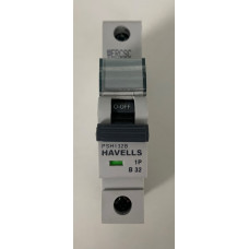 Havells 32A Single Pole MCB Type B (Brand New)