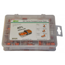 Wago 60281155 Compact Lever Case 221 - 85 Piece