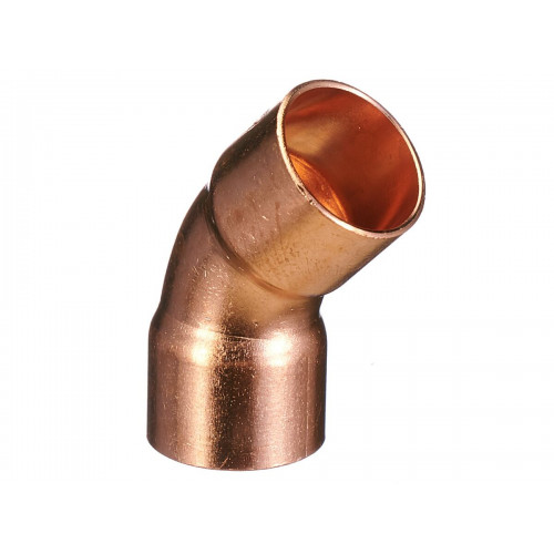 Copper 7/8" 45 Degree Bend