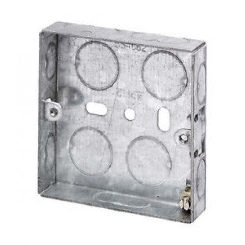 Switch/Socket Box 1G 16mm Metal