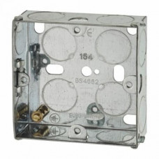 Switch/Socket Box 1G 25mm Metal