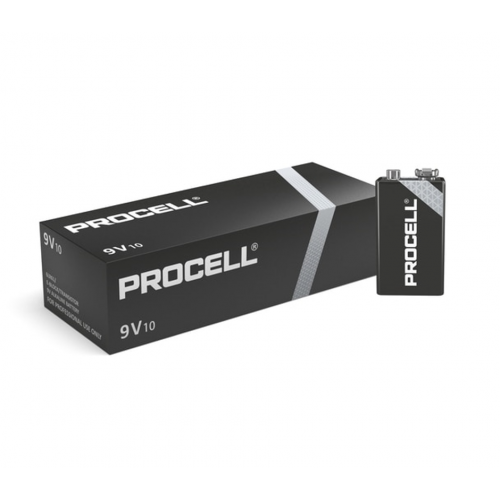 Duracell Procell Alkaline 9V Cell (Box Of 10)