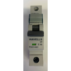 Havells 40A Single Pole MCB Type C (Brand New)