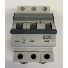 Havells 6A Triple Pole MCB Type B (Brand New)