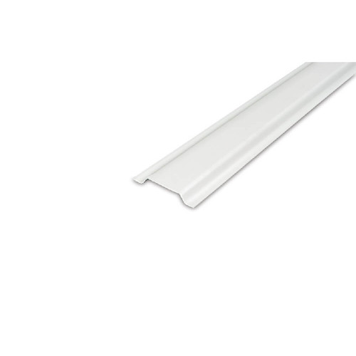 38MM CHANNELLING WHITE PVC (2 METRE LENGTHS)