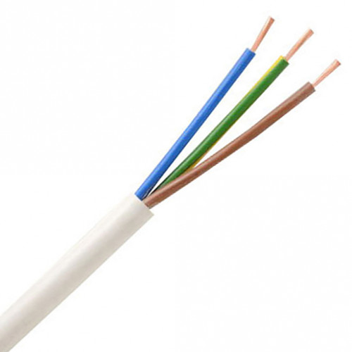 3183Y 1.0MM WHITE CABLE (25m)