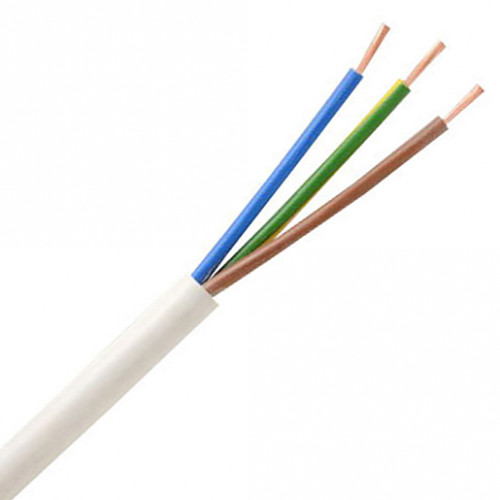 3183Y 2.5MM WHITE CABLE (25m)