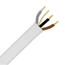 6243BH 2.5MM WHITE CABLE (100m)