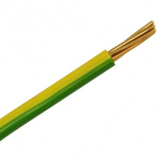 CABLE 6491B 35MM GREEN/YELLOW LSOH (100m)