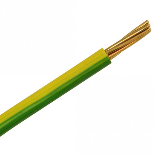 CABLE 6491B 35MM GREEN/YELLOW LSOH (100m)