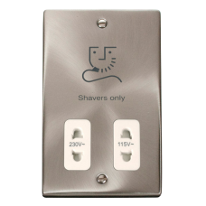 CLICK VPSC100WH SHAVER SOCKET 115/230V