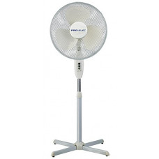 Pro-Elec 16" Pedestal Fan, White - PEL01924