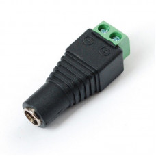 Female Power Connector CCTV Screw Termin