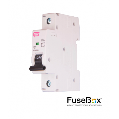 Fusebox 50A SP MCB B Type