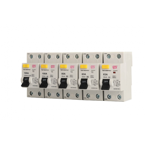 Fusebox Rcd 2P 80A 100Ma