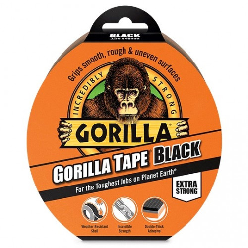 Gorilla Tape Black 32m