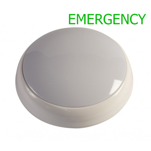 HARLED 15W LED EMERGENCY POLO BULKHEAD 5,500