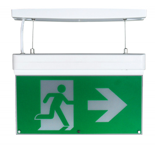 HARLED BLADE EXIT SIGN LED