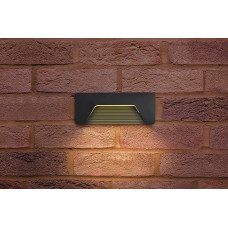 Integral LED Outdoor PathLux Brick 3W, Dark Grey