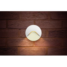 Integral LED Outdoor PathLux Step 2.2W, Warm White LED, White