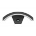 Integral LED Outdoor PIR Curved Wall Light 7.5W, Dark Grey, Warm White