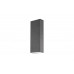 Integral LED Outdoor Pablo Wall Light 8W, Dark Grey, Warm White