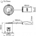 FIRE RATED IP20/IP65 DOWNLIGHT BODY