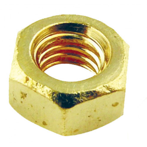 M4 BRASS HEX NUTS (100)