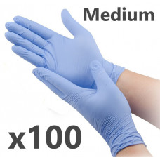 Nitrile Gloves (box of 100) MEDIUM