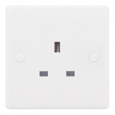 Selectric Smooth 1 Gang 13A Unswitched Socket SSL519