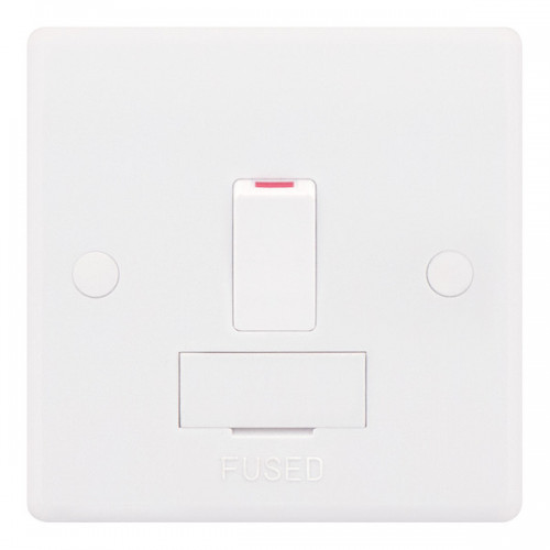 Selectric Smooth 13A DP Switched Fused Connection Unit SSL530