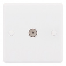 Selectric Smooth 1 Gang TV Socket SSL535