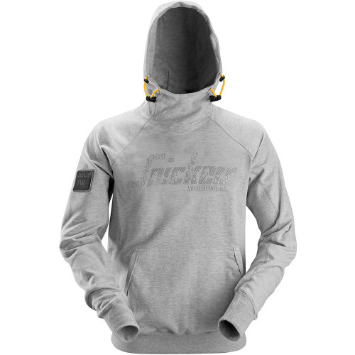 Snickers Hoodie Logo Grey 2881