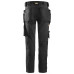 Snickers 6241 AllRoundWork Stretch Holster Pocket Trousers Black on Black