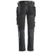 Snickers 6241 AllRoundWork Stretch Holster Pocket Trousers Steel Grey/Black 