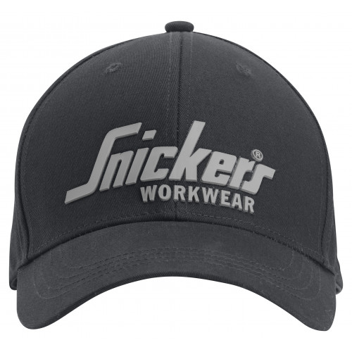 Snickers Logo Cap Black 9041