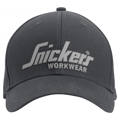 Snickers Logo Cap Grey/Black 9041