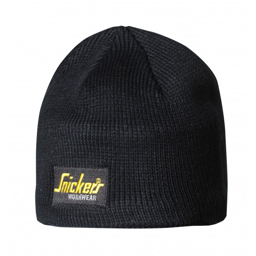 Snickers Beanie Hat Logo Black 9084