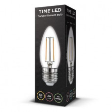 TIME LED CANDLE 2W E27 NON DIM WW