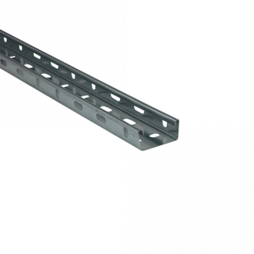 Pre-Galvanised Medium Duty Cable Tray 50mm x 3m UNITRUNK (LOCAL DELIVERY)