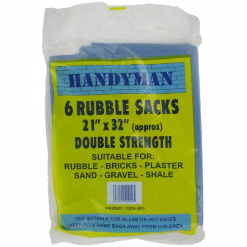 RUBBLE SACK (6 PER PACK)