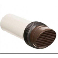 100mm Brown High Rise Vent Kit