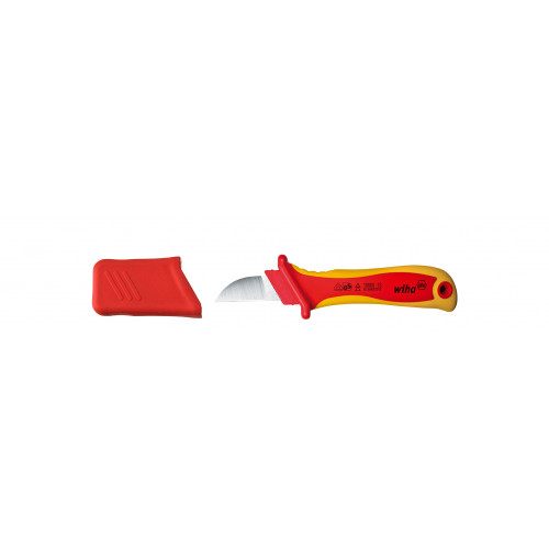 Wiha VDE Electrician Insulated Cable Stripping Tool 200mm Non Rust Steel