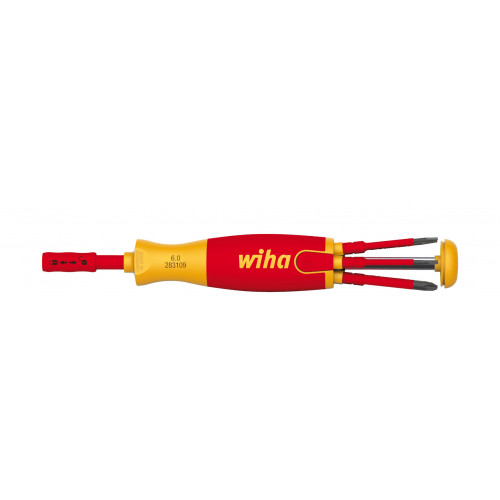 Wiha 38613 Vde Bit Holder 6 Piece Set