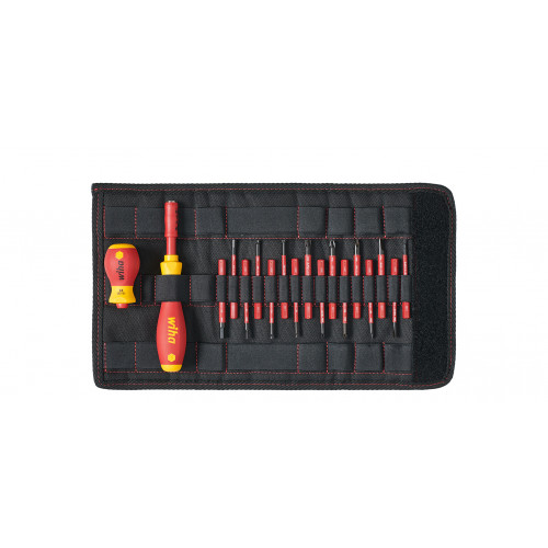 Wiha 18Piece Slimvario Screwdriver Set 41231